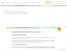 Tablet Screenshot of cadarchitects.co.uk